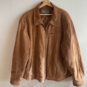Vintage 80s 90s Leather Suede Jacket